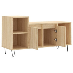 Walplus Tv Cabinet Sonoma Oak 100X35X55 Cm Engineered Wood - thumbnail 6