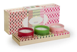 Pan Aroma Christmas Candle Set Christmas Eve Christmas Day Boxing Day Scented Candles 23H - thumbnail 2