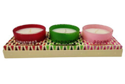 Pan Aroma Christmas Candle Set Christmas Eve Christmas Day Boxing Day Scented Candles 23H - thumbnail 5