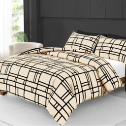 Pamposh King Size Duvet Cover Sets Premium Brushed Microfiber Reversible King Duvet Cover Sets With Zipper Closure - thumbnail 3