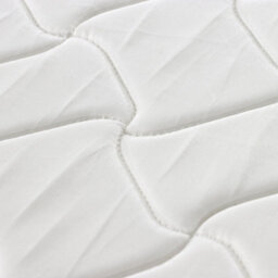 Home Source Orion Bonnell Coil System White Quilted 5Ft Small Double Mattress Medium Firm - thumbnail 8