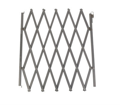Bettacare Expandable Pet Barrier, 60Cm - 108Cm, Grey, Wooden, Retractable Dog Safety Gate, Barrier For Puppy And Dog - image 1