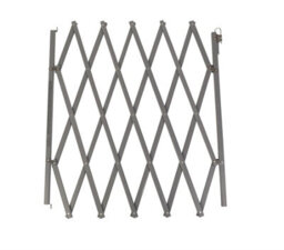 Bettacare Expandable Pet Barrier, 60Cm - 108Cm, Grey, Wooden, Retractable Dog Safety Gate, Barrier For Puppy And Dog - thumbnail 1