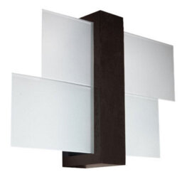Luminosa Lighting Luminosa Feniks 1 Light Flush Wall Light Black, E27 - thumbnail 3