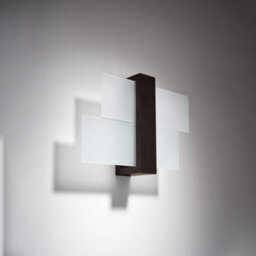Luminosa Lighting Luminosa Feniks 1 Light Flush Wall Light Black, E27 - thumbnail 1