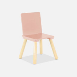 Sweeek. Square Children's Table With 2 Chairs Jude Pink 60X60X43 Cm - thumbnail 5