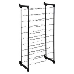 Metaltex Barbera 50 Bottle Wine Rack - Black - thumbnail 1