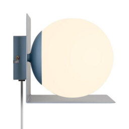 Nordlux Lilibeth Metal Wall Light  Blue,plug In Or Mains - thumbnail 2