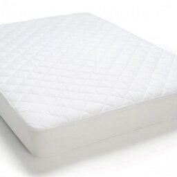 Just So Home Caravan Shaped Luxury Cotton Mattress Protector (Right Hand Cut Off) - thumbnail 2
