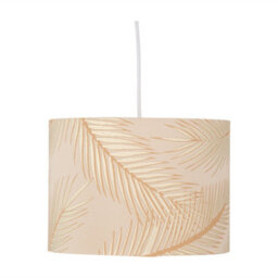 First Choice Lighting Tropica -Champagne Gold Leaf 25Cm Ceiling Pendant Or Lamp Shade - thumbnail 2