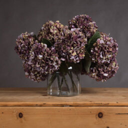 Hill Interiors Uk Homeliving Autumn Burgundy Hydrangea