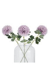 Light Purple Chrysanthemum Artificial Flower For Elegant Decor - thumbnail 5
