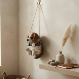 Garden Greatness Playful Dangling Puppy Figurine Ornament - thumbnail 2