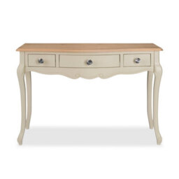 Statement Furniture Juliette Vintage Chic Dressing Table With Crystal Handles- Champagne - thumbnail 6