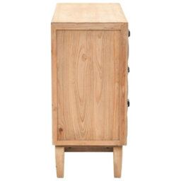 Berkfield Drawer Cabinet Solid Fir Wood 80X36X75 Cm - thumbnail 4