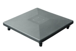 Norfolk Leisure Royce 90Kg Plastic Covered Concrete Base With Wheels - thumbnail 3