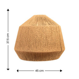 Valuelights Riad Ceiling Shade And Bulb (D)45Cm - thumbnail 4