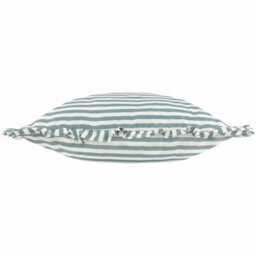 Wylder Nature Millie Ruffle Striped Outdoor Cushion Cover - thumbnail 2