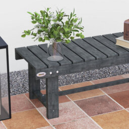 Outsunny 1.1M Outdoor Garden Bench Patio Loveseat Fir Wood 2 Person - thumbnail 8