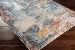 Livabliss Ankara-Abstract Grey Blue Modern Marble Living Dining Bedroom Rug 140 X 200 Cm Easy Care, Non Shedding - thumbnail 6