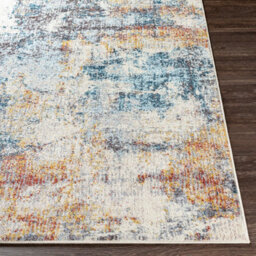 Livabliss Ankara-Abstract Grey Blue Modern Marble Living Dining Bedroom Rug 140 X 200 Cm Easy Care, Non Shedding - thumbnail 5