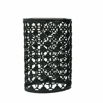 Vintage Industrial Metal Cage Lampshade Diy Black Ceiling Pendant Light - image 1