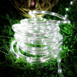 Lepro 10M 240 Led Outdoor Rope Lights, Cool White, Outdoor String Lights Plug In, Suit For Garden, Pathway, Patio, Backyard - thumbnail 6