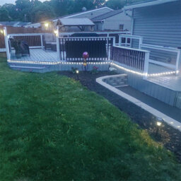 Lepro 10M 240 Led Outdoor Rope Lights, Cool White, Outdoor String Lights Plug In, Suit For Garden, Pathway, Patio, Backyard - thumbnail 5