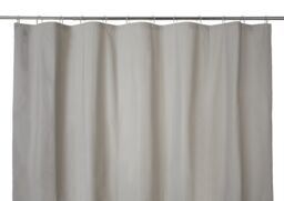 GoodHome Drina Taupe Plain Shower Curtain (H)200Cm (W)180Cm - thumbnail 2