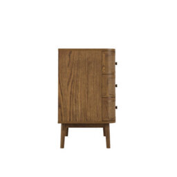 Wyld Haus Pasadena Natural Wood And Rattan 3-Drawer Chest - thumbnail 5