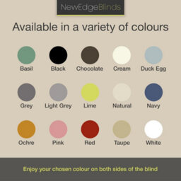 Thermal Blackout Roller Blinds 175Cm Drop X Width 105Cm  Slate Grey - thumbnail 8