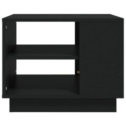 Berkfield Coffee Table Black 55X55X43 Cm Engineered Wood - thumbnail 5