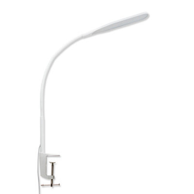 Valuelights Adjustable Led Daylight Desk Lamp With Clamp, Colour Modes With Dimmer And Usb - White - image 1