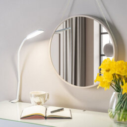 Valuelights Adjustable Led Daylight Desk Lamp With Clamp, Colour Modes With Dimmer And Usb - White - thumbnail 3