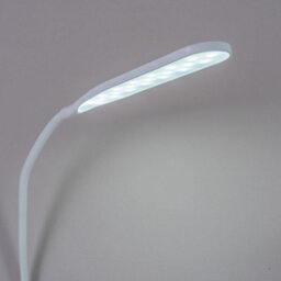 Valuelights Adjustable Led Daylight Desk Lamp With Clamp, Colour Modes With Dimmer And Usb - White - thumbnail 6