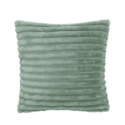 Catherine Lansfield Cosy Ribbed Faux Fur Soft Touch 45X45Cm Cushion Green - thumbnail 5