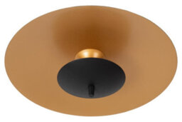 Lucide Vulcan - Flush Ceiling Light - 35 Cm - Led Dim. - 1X9W 3000K - Black - thumbnail 3