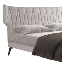 Angel Cerda Light Grey Fabric Bed With Stylish Design - thumbnail 4