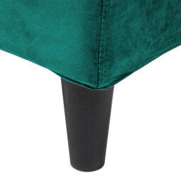 Beliani Bed Velvet Fitou 180 X 200 Cm (Eu Super King) Dark Green - thumbnail 8