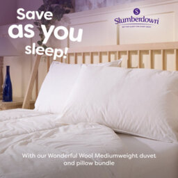 Slumberdown Wonderful Wool Mediumweight Duvet - Ideal For All-Year Comfort - thumbnail 7