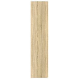 Berkfield Highboard Sonoma Oak 70X42.5X185 Cm Engineered Wood - thumbnail 5