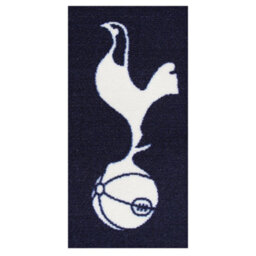 Tottenham Hotspur Fc Official Printed Football Crest Rug/floor Mat Navy/white (One Size) - thumbnail 2