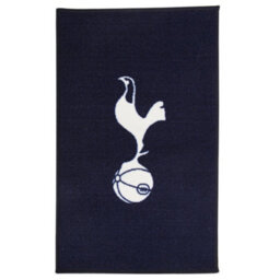 Tottenham Hotspur Fc Official Printed Football Crest Rug/floor Mat Navy/white (One Size) - thumbnail 1