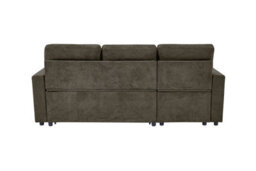 Mattress Guru Reegan L Shaped Corner Sofa Bed With Hidden Storage And Reversible Chaise, With Pocket Sprung Seats - Taupe - thumbnail 5