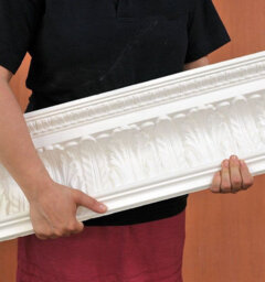 Regal Acanthus Leaf Plaster Coving 144mm X 160mm - 24M Pack - thumbnail 4