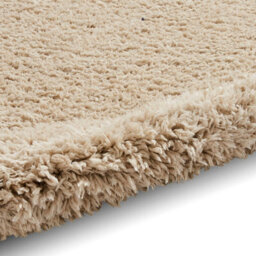 Beige Plain Shaggy Modern Easy To Clean Rug For Dining Room-160Cm X 220Cm - thumbnail 5
