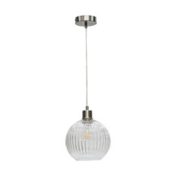 First Choice Lighting Set Of 2 Carss - Satin Nickel Ceiling Pendant Kits For Easy Fit Shades - thumbnail 3