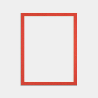 Ak Frames 90X70Cm Poppy Red Picture Mounts To Fit 80X60Cm Aperture Size - Mount Board Only (No Frame Included) - image 1
