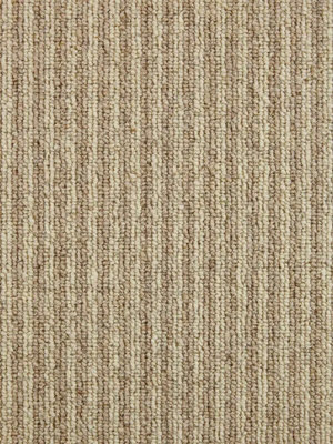 Mineral Pure Wool Loop Pile Carpet By Remland (Stripe Pyrite, 4M X 4M)