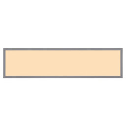 Luminosa Lighting Luminosa Doro 80X20Cm Flush Ceiling Light Silver Colored Led 3000K - thumbnail 4